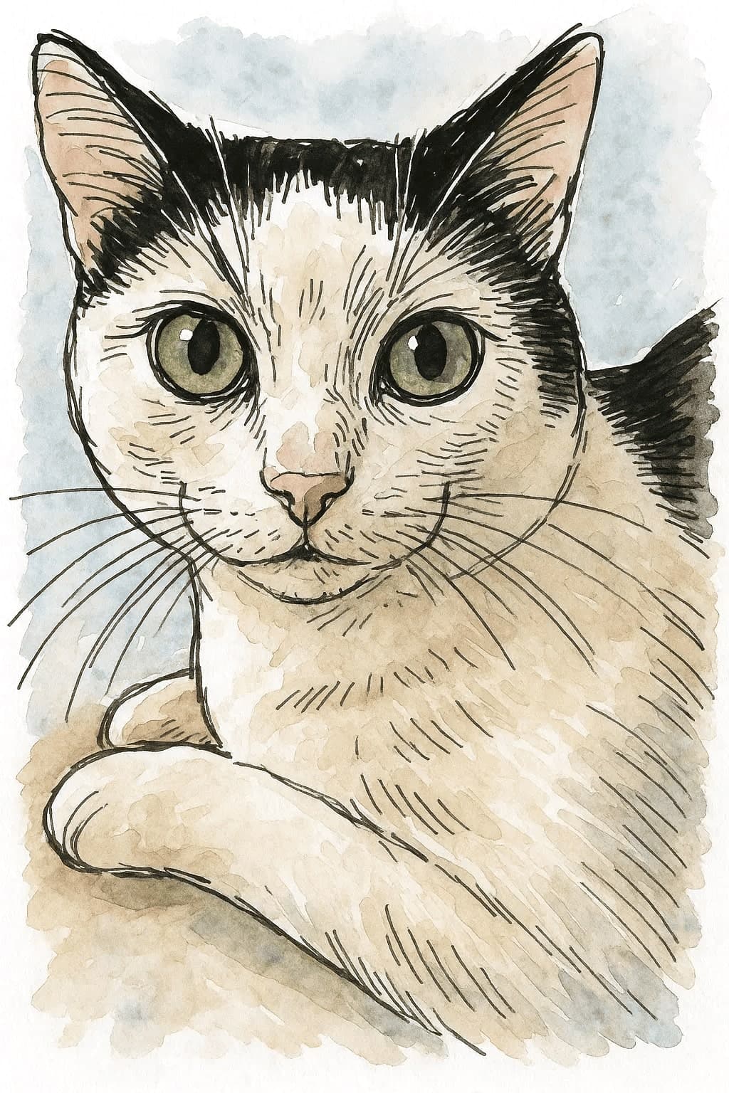 Cat sketch