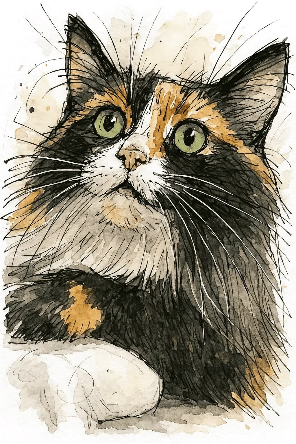 Retro poster sketch