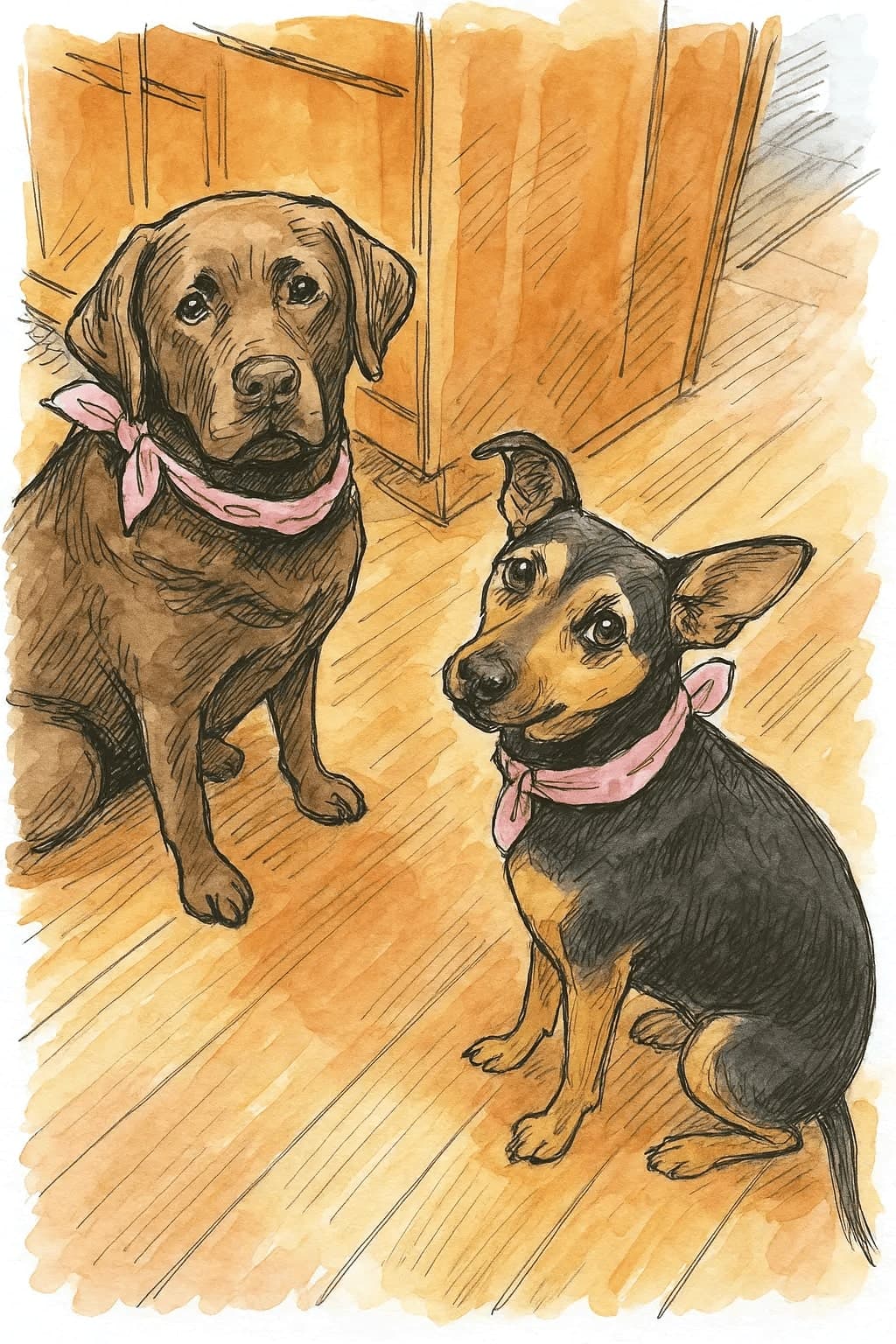 Dogs sketch