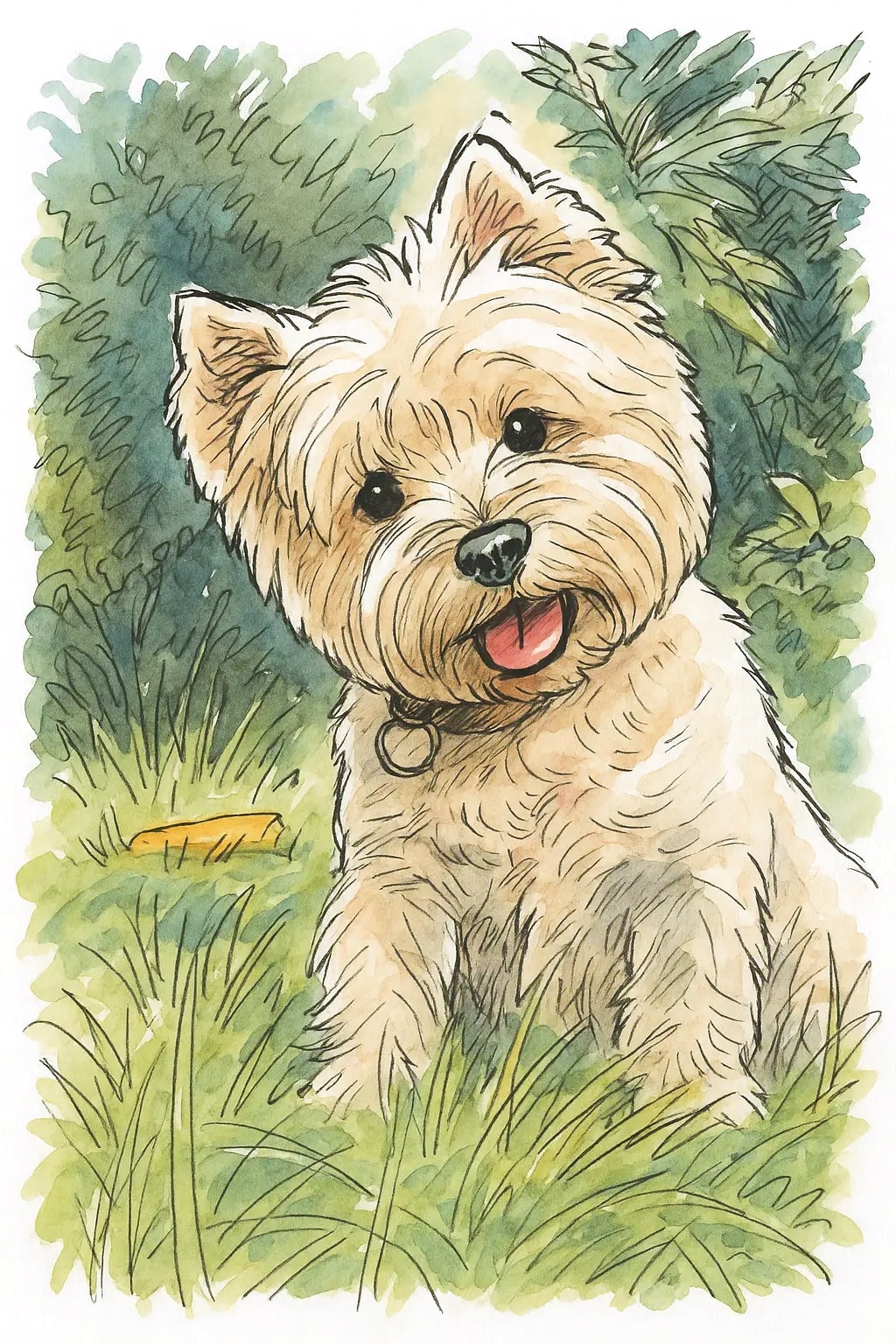 AI generated sketch